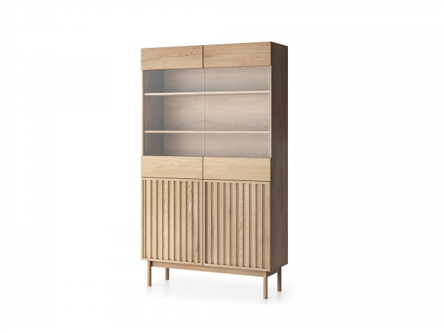 Saori WIT W2D Glass-fronted cabinet
