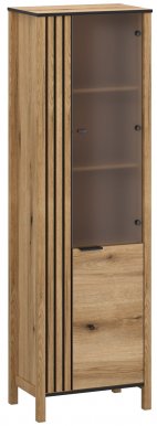 Helix WIT1d1w Right Glass-fronted cabinet