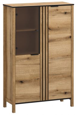 Helix WIT-NIS 2d1w Glass-fronted cabinet