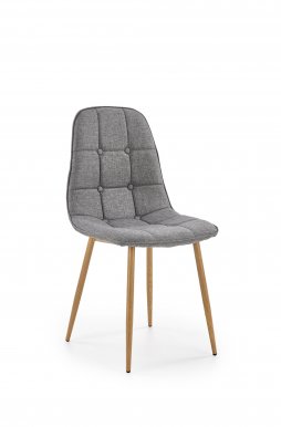 K316 chair grey/honey oak
