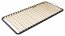 Slatted bed base with metal frame 90x200