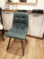 ROMY Chair anthracite/malachite