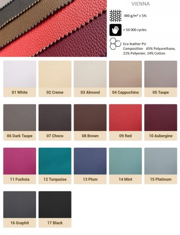 VIENNA Eco leather PU (Fargotex)