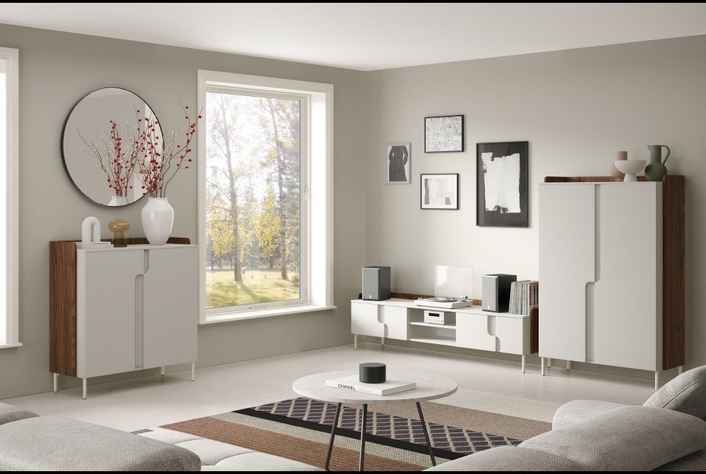 Positano Alba Walnut/Cashmere furniture