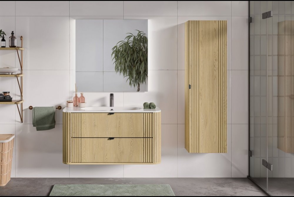 Ovalia Cremona Badezimmer