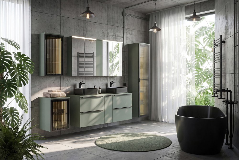 Sombra green Bathroom