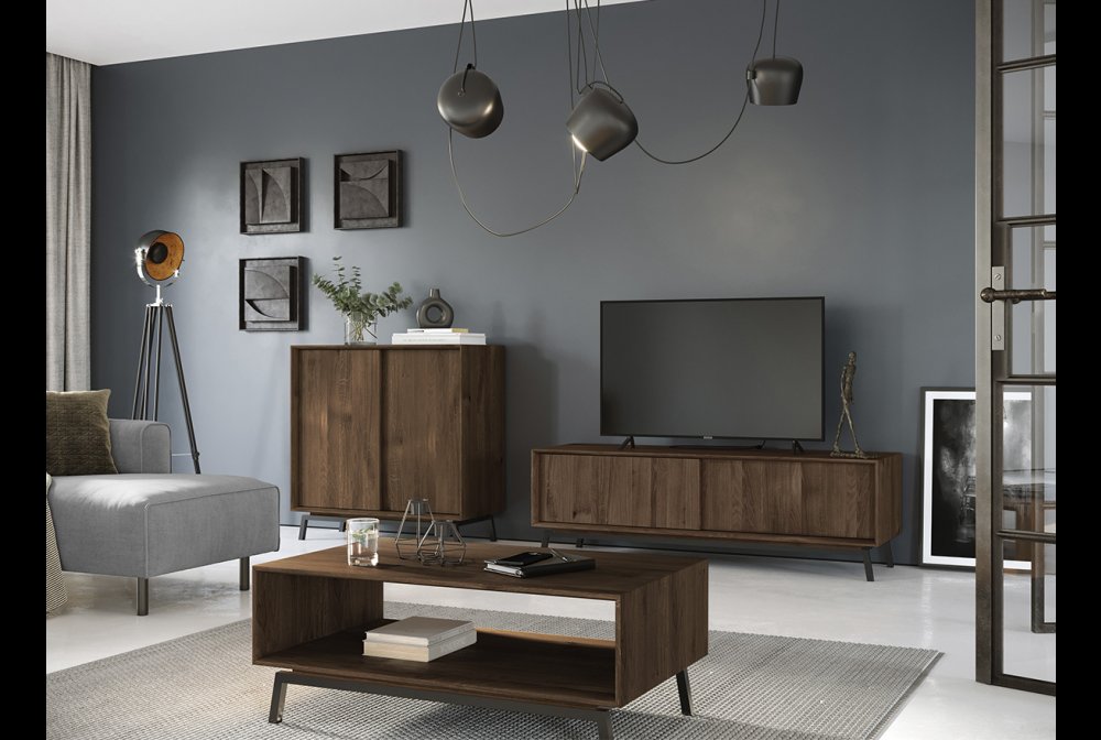 Modern Loft Tabacco Massivholzmöbel