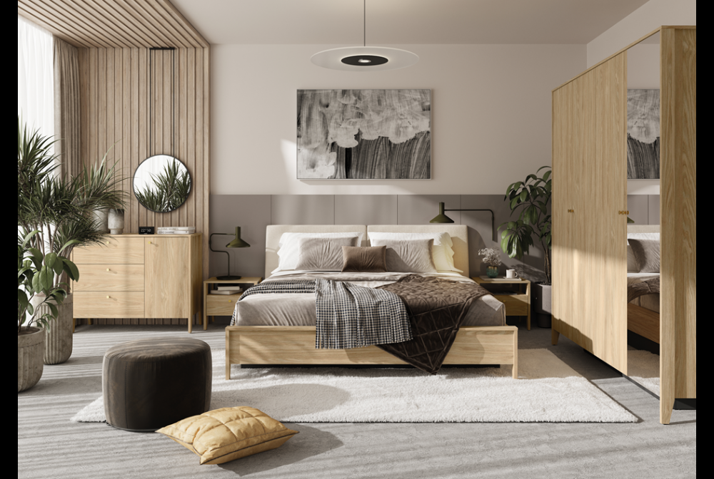Snugly bedroom