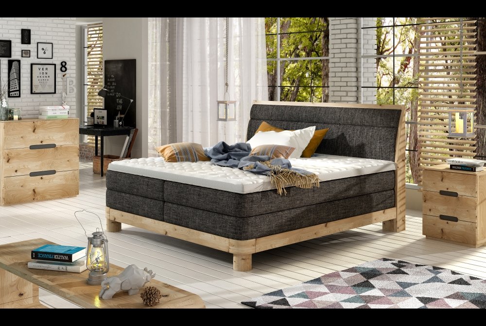 Donna Box Springs Massiv Wood Line