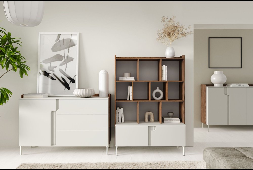 Positano Alba Walnut/Cashmere furniture