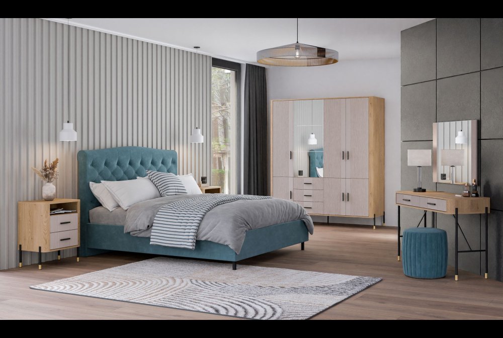 DAN mēbeles Cremona Torro ozols/cashmere matēts