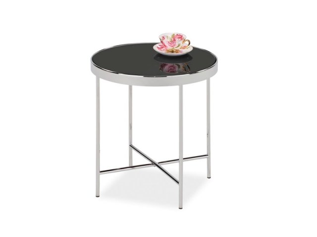 Gina C Coffee table Black/chrom