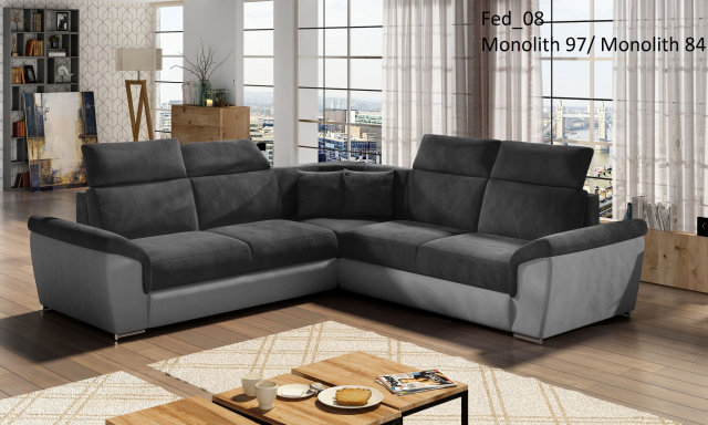 FED- 00 Corner sofa Universal L/R (fabric Monolith)