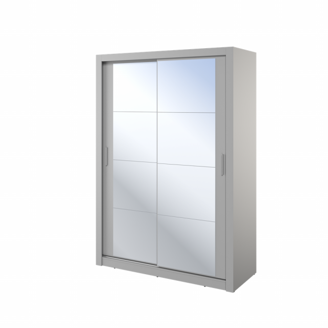ArtiAR -18 Schwebetürenschrank mit Spiegel,150cm