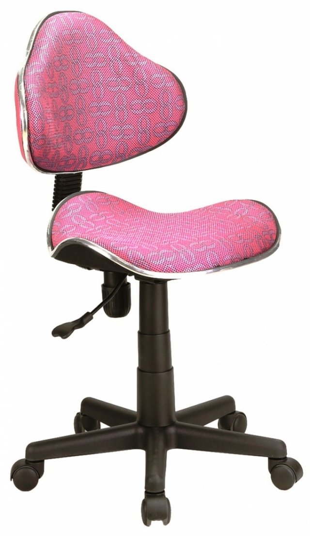 Biroja krēsls Q-G2ROZ Rozā 