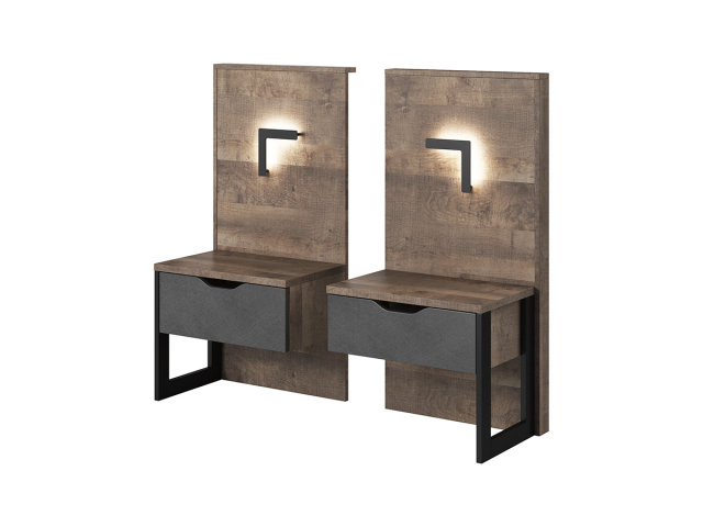 Arend/ O x2 Bedside (2pc.)