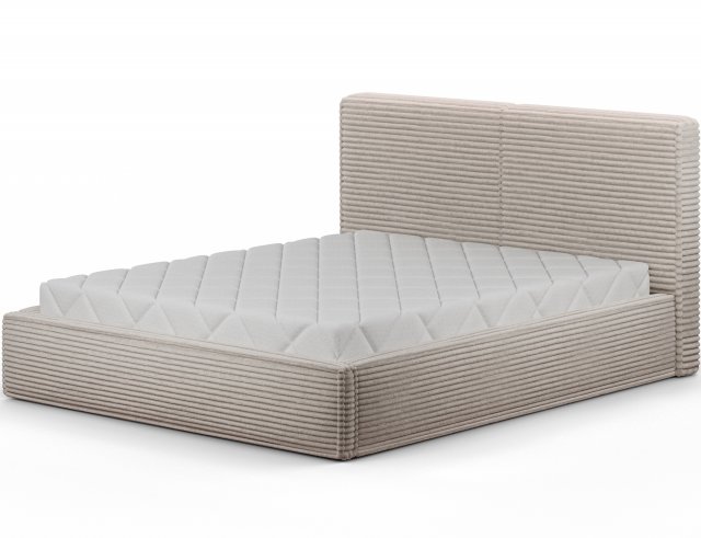 BE-PES ST-MET 140x200 Doppelbett mit Bettkasten
