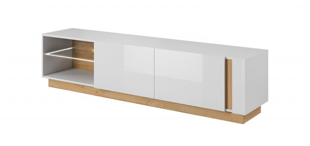 Arco White H TV cabinet