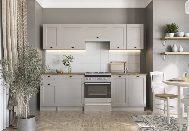 240 cm Kitchen set,cashmere