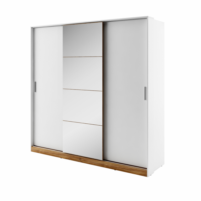 DENTRO DT-01 Skapis ar bīdāmām durvīm un spoguli