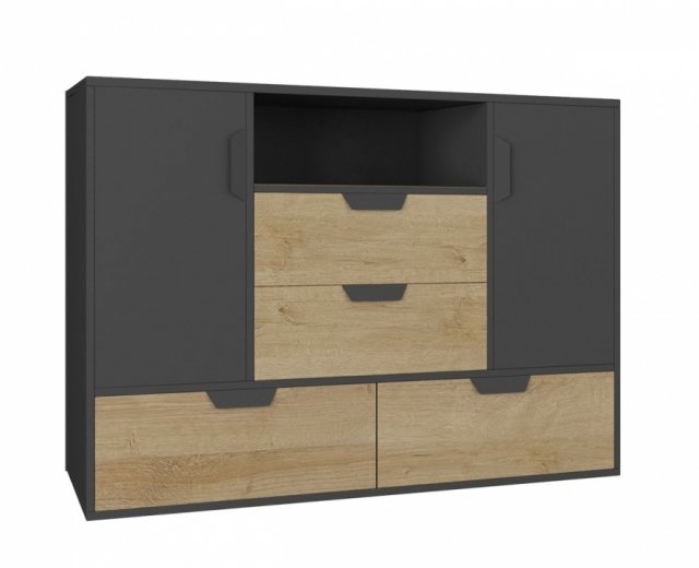 Nano NA 7 Oak riviera Chest of drawers