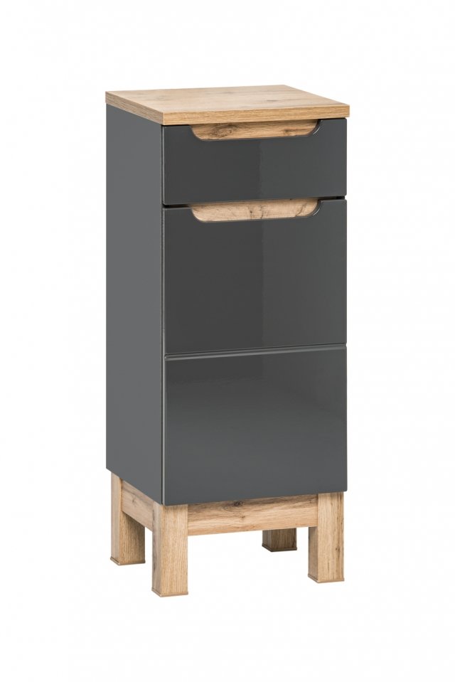 Ilab Grey 810 Stāvošs vannas skapītis