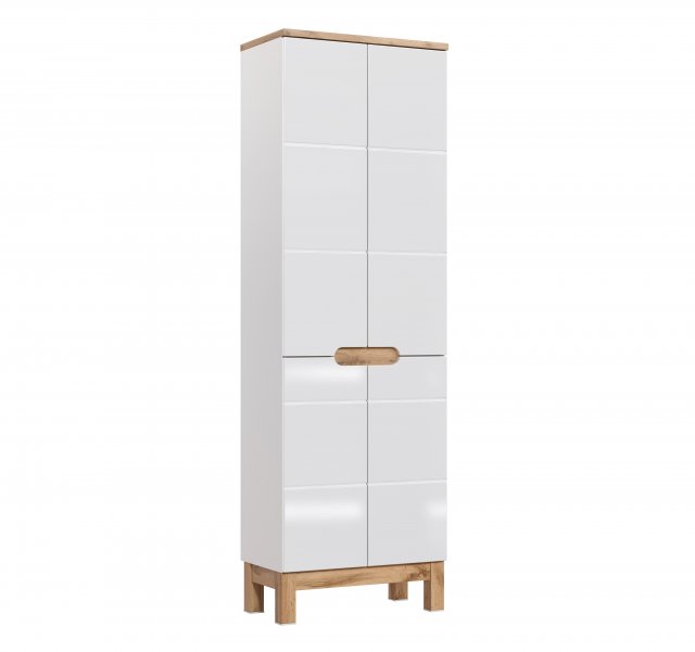 Ilab 805 4D white Tall cabinet