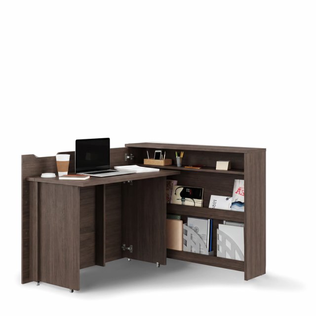 WORK-CONCEPT CW-01L Saliekamais galds-kreisais