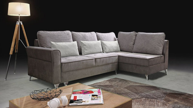 Broadway Grey (Viton 200+199) Corner sofa
