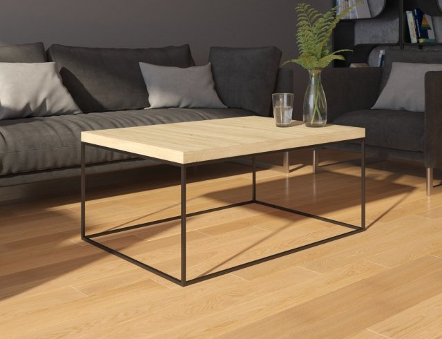 Wertiko 45x100x60 Coffee table Oak-veneer