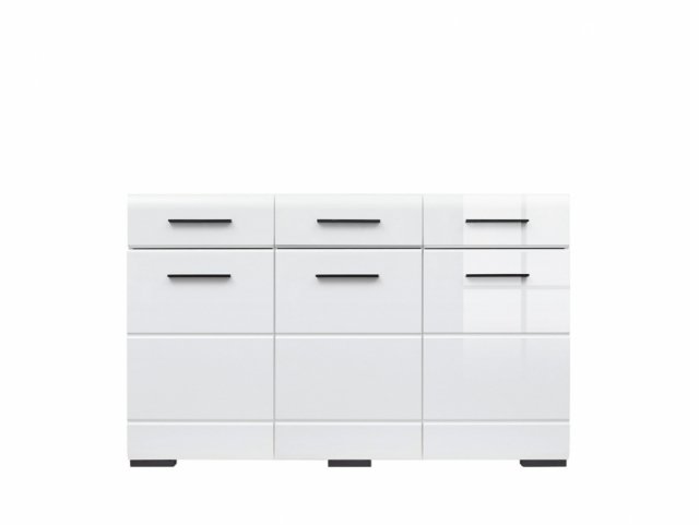 Fever KOM3D3S/9/15 Chest of drawers white mat/white gloss