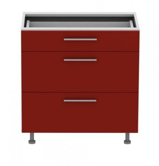 Standard D3STandembox 90 cm Gloss acrylic Base cabinet