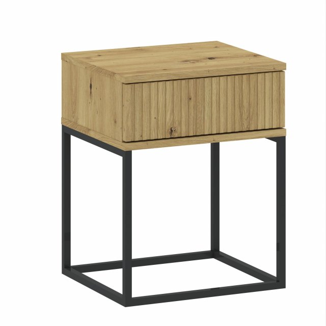 NEW-Trend 1 Bedside,artisan oak