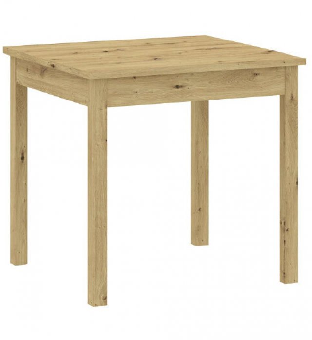 INTER W80/H77/D80 cm Esstisch,Eiche artisan