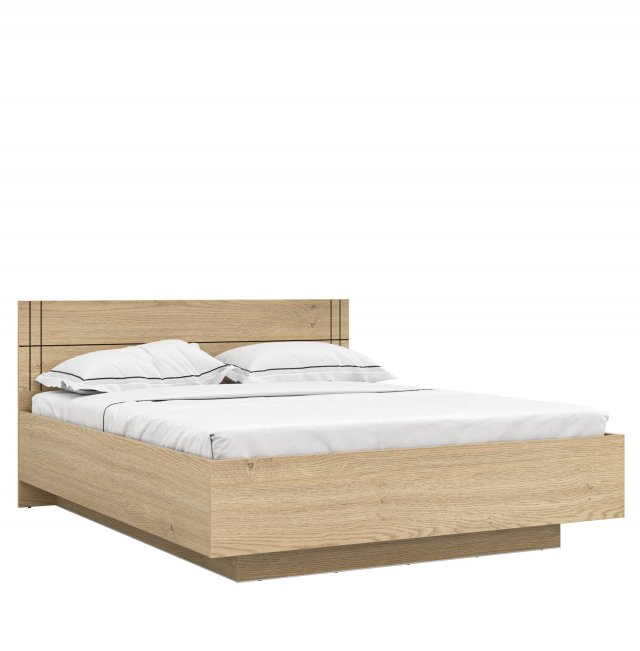 Cross-Line 160x200,Bed with container