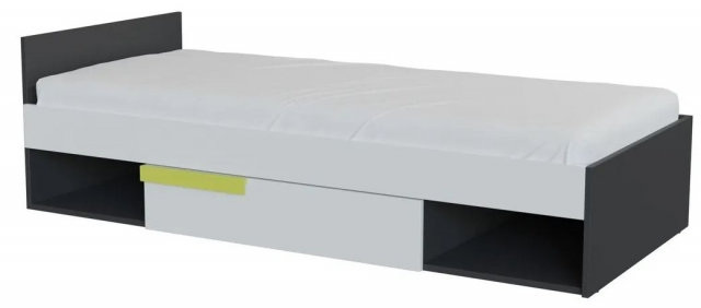 Lobo Bed with wooden frame