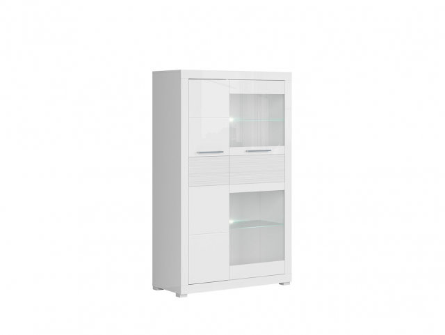 Flames REG1D1W Glass-fronted cabinet Premium