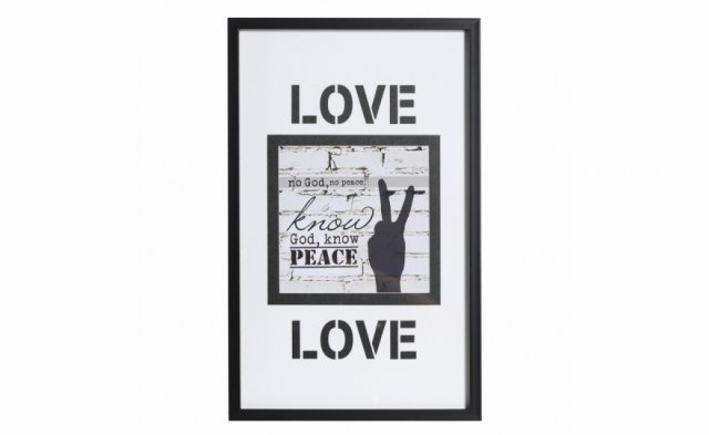 Attēls ar rāmi LOVE