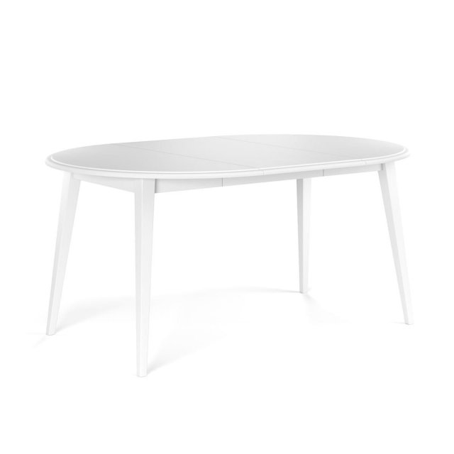 Belluno Elegante PL041B_50 (110+50 cm) Rund Ausziehbarer Esstisch-Massivholztisch