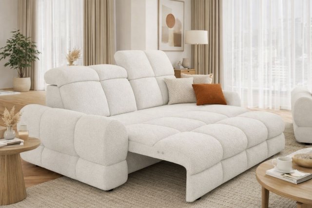 Tollo S 3E Sofa 3-SITZER elektrische Sitzverstellung