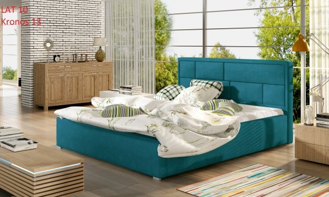 LAT-00 ST-MET 200x200 Bed with box