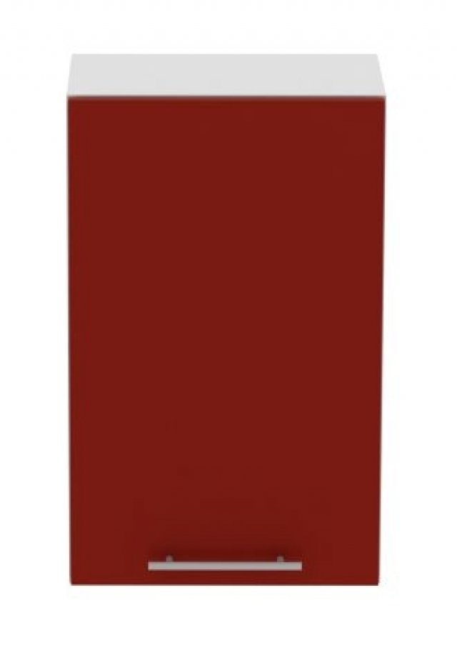 Standard W1D45 L/P 45 cm Акрил глянцевый Навесной шкаф с дверцей и полками