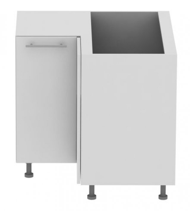 Standard DNCP Cargo 85 cm Lamināts Grīdas stūra skapītis 