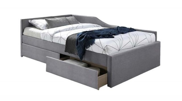 Eliot Bett 120x200,grau