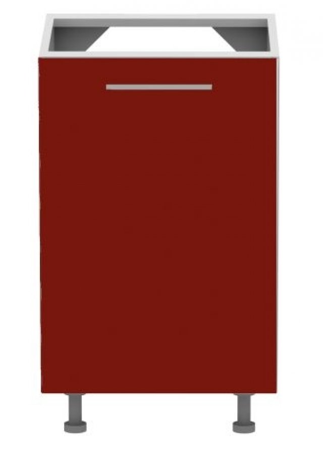 Standard DZ1D50 L/P 50 cm Акрил глянцевый Напольный шкаф под раковину
