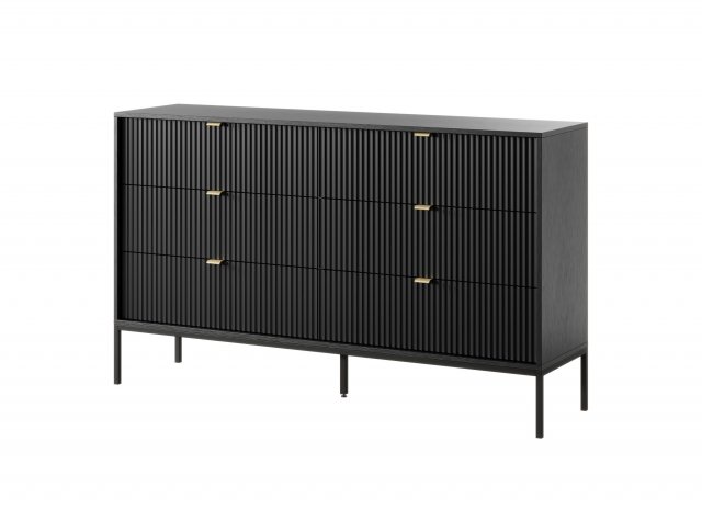 NOVA- KS-154 Chest of drawers Black