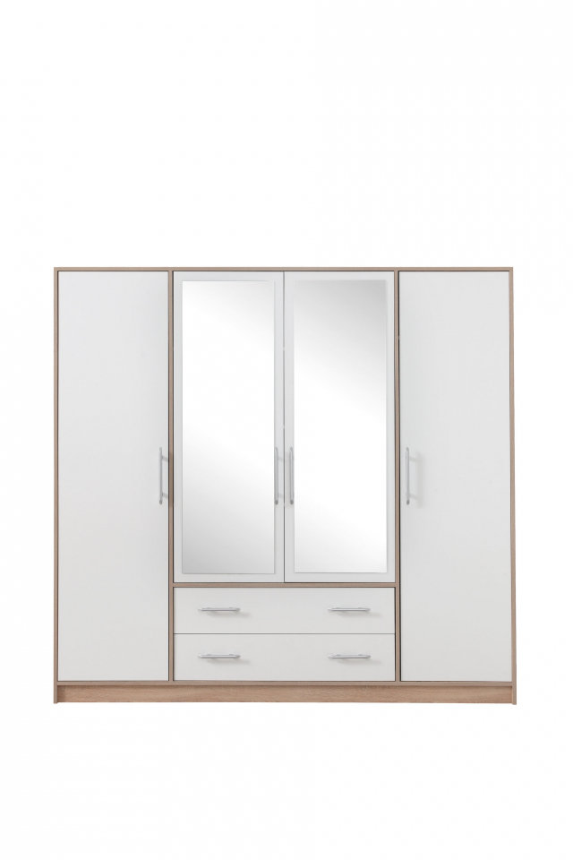 SmartSystem SRL1 Kleiderschrank mit Spiegel