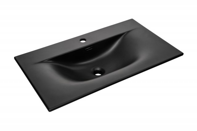 UM- SKY 1 BLACK MATT 80 DP (E-8099-80) Izlietne 80cm