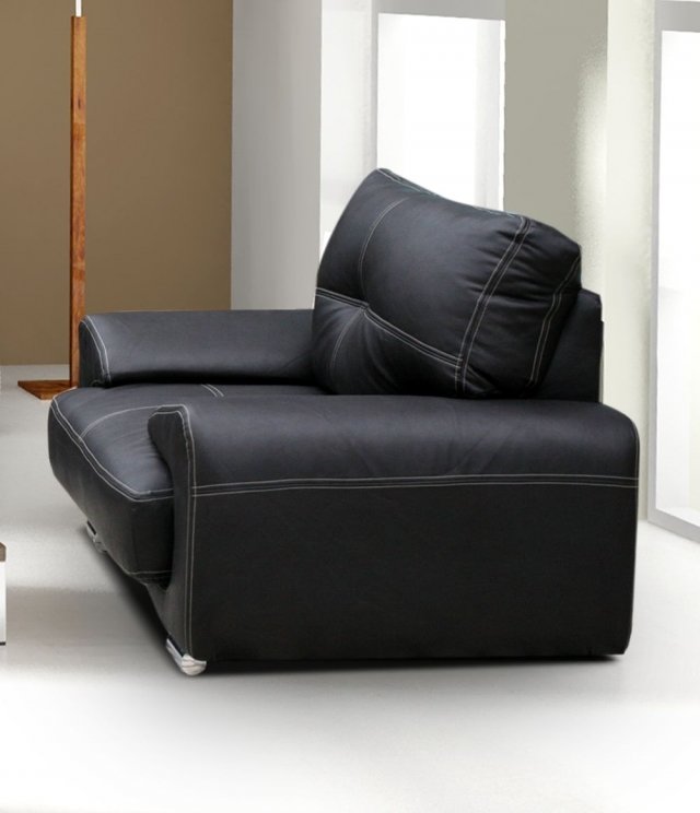 OM-GA I Armchair (black eco leather D8)