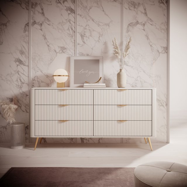 Lante B KOM163/6S Beige Kumode
